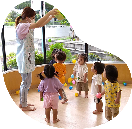 リズム遊び・集団遊び